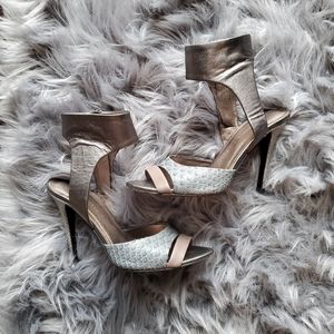 Devi Kroell Python Leather Heels